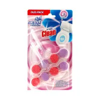 At Home Active tualetes skalošanas bloks ar lavandas smaržu 2x45g