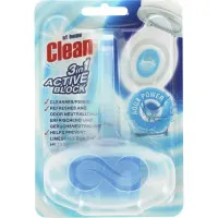 AT HOME Active tualetes skalošanas bloks ar svaiga ūdens smaržu 40g