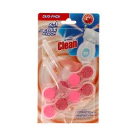 At Home Active tualetes skalošanas bloks ar ziedu smaržu 2x45g