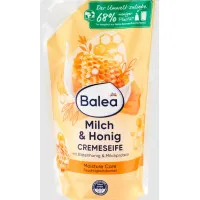 BALEA šķidro ziepju rezerve ar piena un medus aromātu 500ml