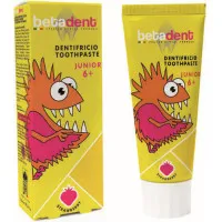 Betadent Junior zobu pasta ar zemeņu garšu bērniem 6+ gadiem 75ml