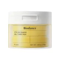 BIODANCE Vita Niacinamide tonizējoši spilventiņi sejas ādai ar niacinamīdu 60gab