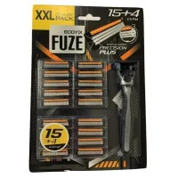 Body-X Fuze 15 + 4 vienreizējie skuvekļi