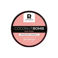 BYROKKO Shine Brown Coconut Bomb matu maska ar kokosriekstu eļļu 180g