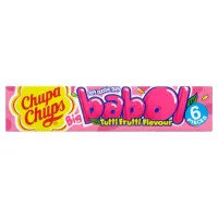 CHUPA CHUPS Babol Tutti Frutti košļājamā gumija 27.6g