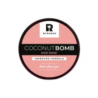 DĀVANA BYROKKO Shine Brown Coconut Bomb matu maska ar kokosriekstu eļļu 180g