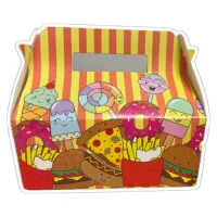 Dāvanu kārbiņa Fast Food 22,5cm