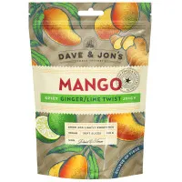 DAVE & JON'S Mango Ginger Lime twist, žāvēti 100g