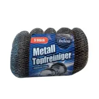 Deluxe Metal-Topfreiniger metāla birste x5