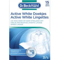 DR. BECKMANN Active-White veļas balināšanas salvetes 15gab