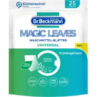Dr. Beckmann Magic Leaves universālās veļas mazgāšanas līdzekļa lapiņas veļai 25gab