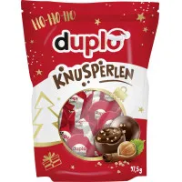 DUPLO šokolādes konfektes ar kraukšķīgi, svētku noformējumā 97.5g TERMIŅŠ 20.04.2026.