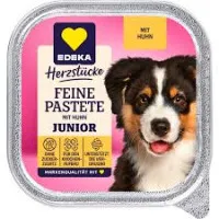 Edeka Feine Junior pastēte suņiem ar vistas gaļu 150g