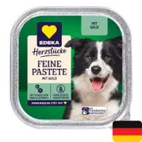 Edeka Herzhafte Bissen pastēte suņiem ar medījuma gaļu 300g