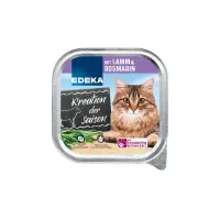 Edeka pastēte kaķiem ar jēru un rozmarīnu 100g