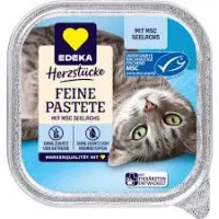 Edeka Pastēte kaķiem ar lasi 100g