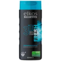 ELKOS Men 3in1 Fresh dušas želeja ar atsvaidzinošu aromātu 400ml