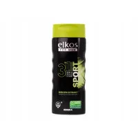 ELKOS Men 3in1 Sport dušas želeja ar sportiski svaigu aromātu 400ml