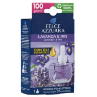 FELCE AZZURRA Lavanda & Iris elektriskā gaisa atsvaidzinātāja rezerve 20ml