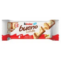 Ferrero Kinder Bueno WHITE baltās šokolādes batoniņš 39g