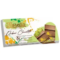 FIORELLA Dubaijas stila piena šokolāde ar pistāciju, sviesta un Kadayif pildījumu 200g