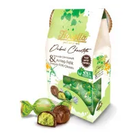 FIORELLA Dubaijas stila piena šokolādes konfektes ar pistāciju, sviesta un Kadayif pildījumu 230g