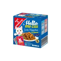G&G Hello My Cat gaļas gabaliņi mērcē 8 gab. 800g