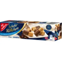 G&G Schoko-Rollchen vafeles piena šokolāsdē 125g