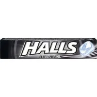 Halls Extra Strong sūkājamās konfektes 33.5g
