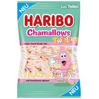 Haribo Chamallows Twirlies zefīri 200g