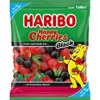 HARIBO Happy Cherries Black želejas konfektes 175g