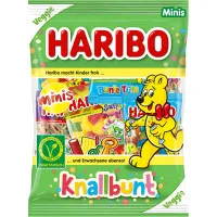 HARIBO Knallbunt Minis želejas konfektes 230g
