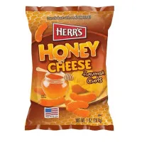 HERR'S Honey Cheese Curls kukurūzas uzkodas 28g