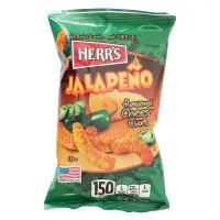 HERR'S Jalapeo Cheese Curls kukurūzas uzkodas 28g