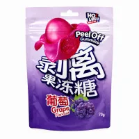 HO LE Peel off Red Grape želejas konfektes 70 g