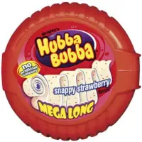 HUBBA BUBBA Strawberry tape košļājamā gumija 56 g