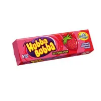 HUBBA BUBBA zemeņu garšas košļājamā gumija 35g