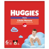 Huggies Pants Boy 6 (15-25kg) biksītes 60gb.