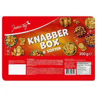JEDEN TAG Knabberbox uzkodu komplekts 300g