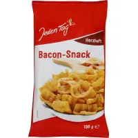 JEDEN TAG kviešu uzkodas "Bacon snack" 130g