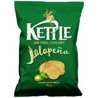 KETTLE Jalapeno kartupeļu čipsi 130g