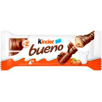 KINDER Bueno piena šokolādes batoniņš 43g