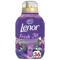 LENOR Fresh Air Maneschijn veļas mīkstinātājs ar ziedu aromātu (36x) 504ml