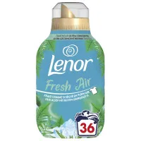 LENOR Fresh Air Nooderlicht veļas mīkstinātājs ar svaigu aromātu (36x) 504ml