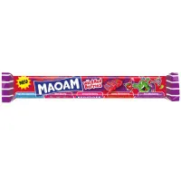 Maoam Wild Red Berries košļājamā konfekte ar meža ogu garšu 5gab 110g