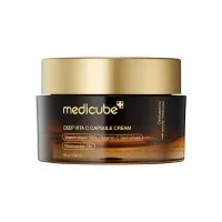 MEDICUBE Deep Vita Capsule krēms sejas ādai ar C vitamīnu un niacinamīdu 55g