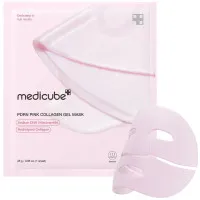 MEDICUBE PDRN Pink Collagen maska sejas ādai ar kolagēnu un niacinamīdu 28g