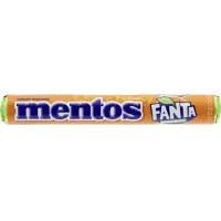 MENTOS Fanta dražejas ar apelsīnu garšu 38g