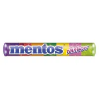 Mentos Rainbow košļājamās konfektes ar augļu garšām 37.5g