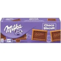 MILKA Choco Biscuits cepumi ar šokolādi 150g